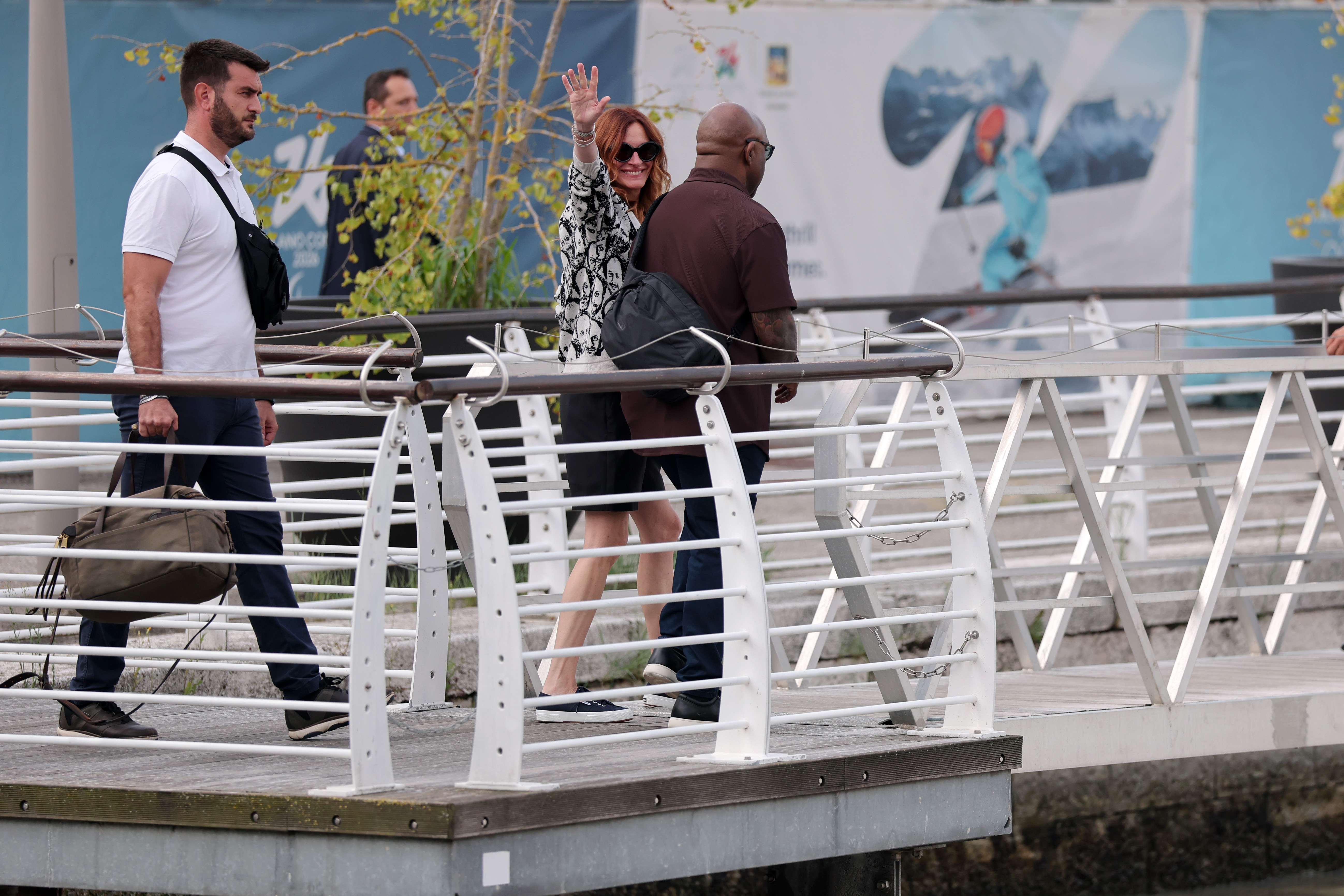 Julia Roberts on August 27, 2025 in Venice, Italy | Source: Getty Images