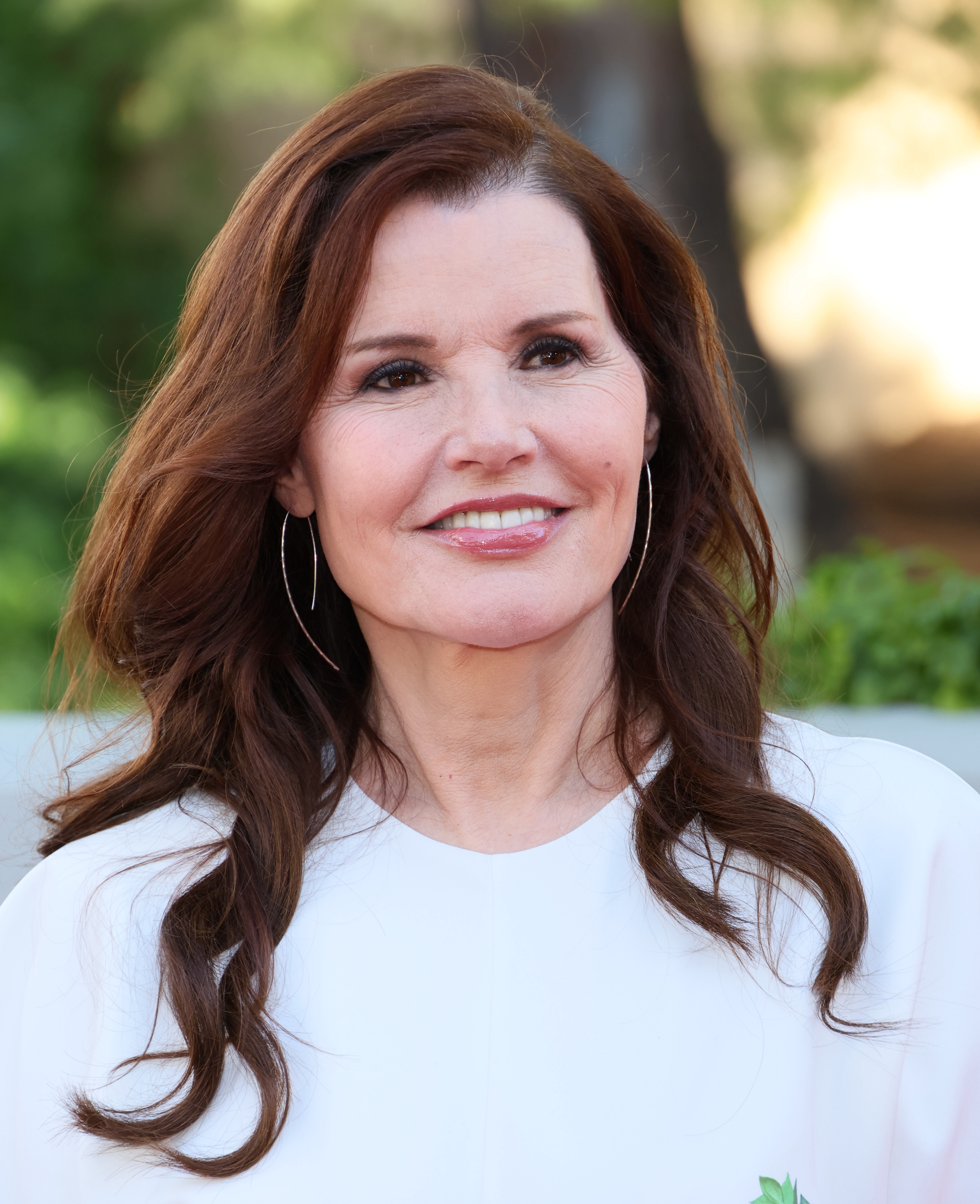 Geena Davis attends the 53rd Annual Saturn Awards held at Hilton Universal City Hotel on March 8, 2026 in Universal City, California. | Source: Getty Images