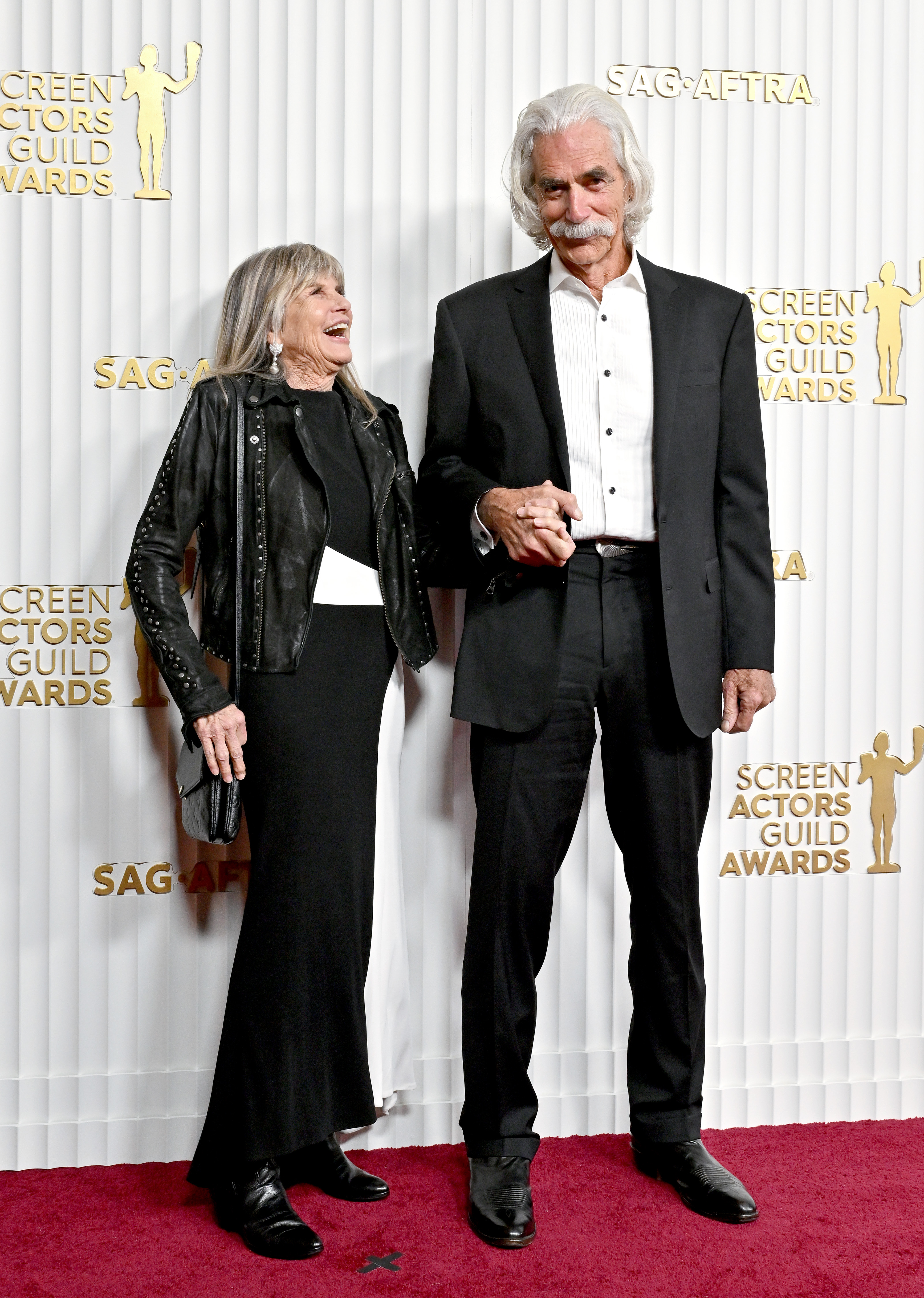 Katharine Ross and Sam Elliott at Fairmont Century Plaza on February 26, 2023, in Los Angeles, California | Source: Getty Images