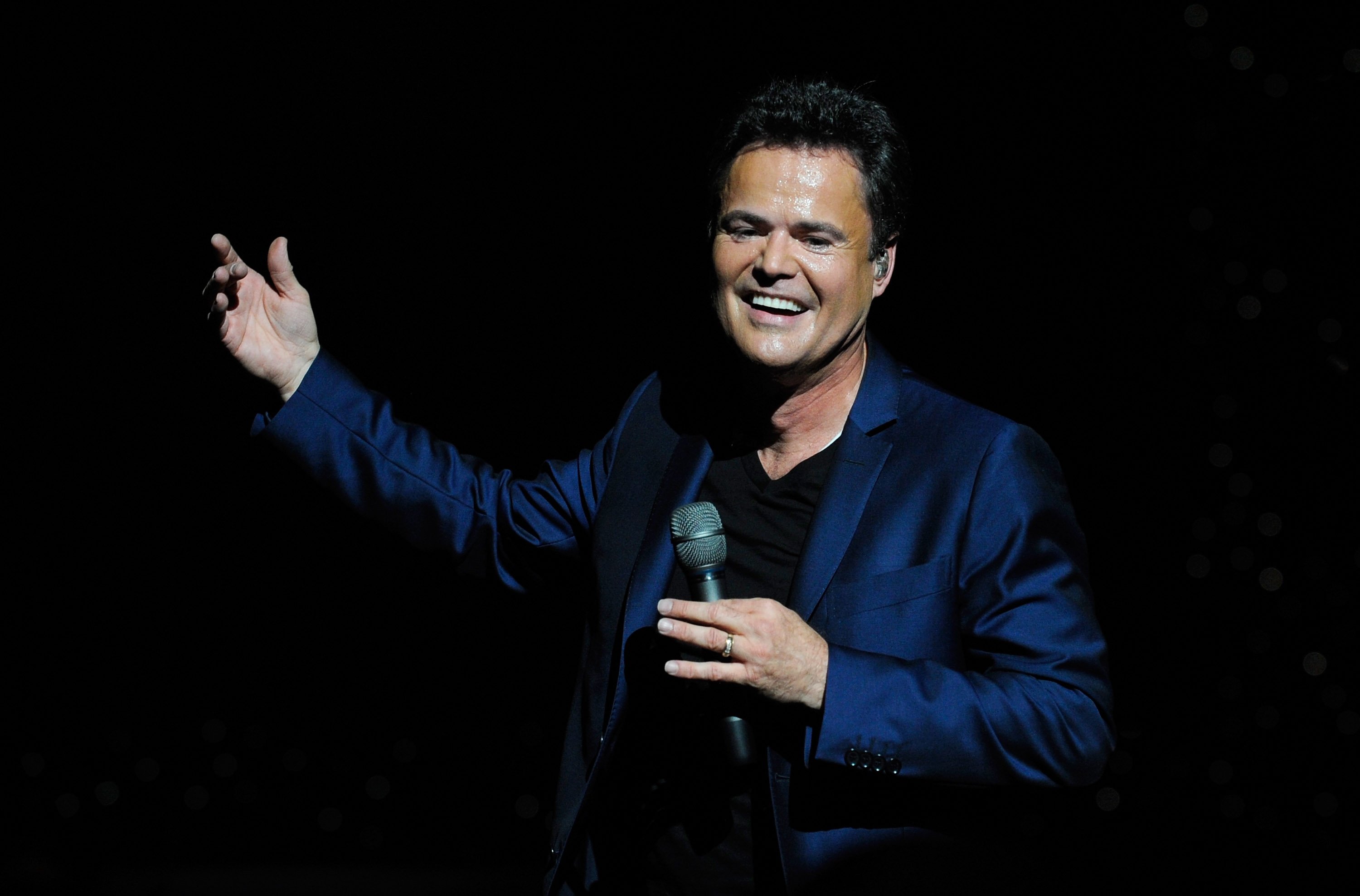 Donny Osmond during the Donny & Marie variety show at the Flamingo Las Vegas October 17, 2012  | Photo: GettyImages