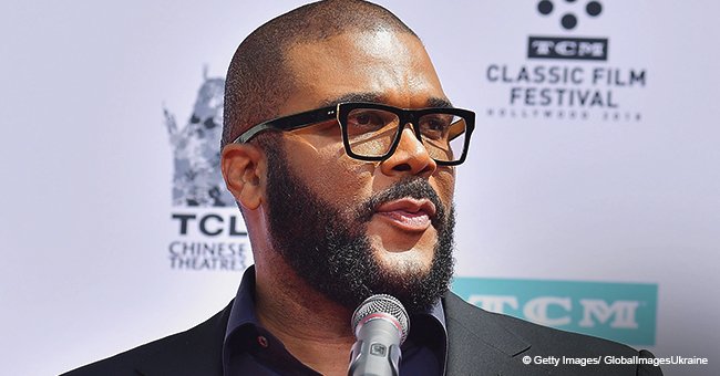 Tyler Perry's girlfriend hides body in white see-through cape after revealing death of close person