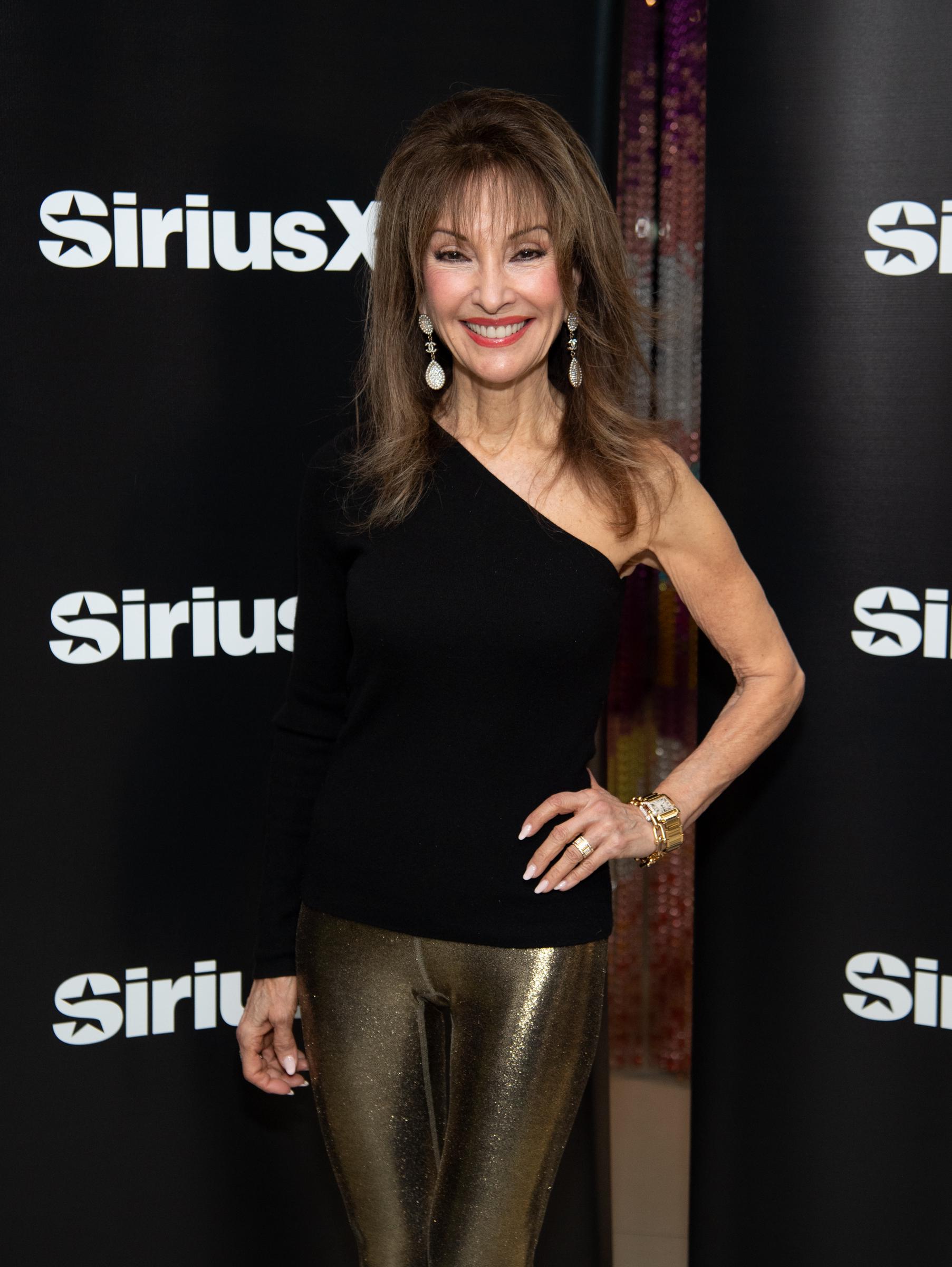 Susan Lucci attends SiriusXM's Radio Andy Theater Live at The Green Room 42 on January 22, 2024, in New York City. | Source: Getty Images