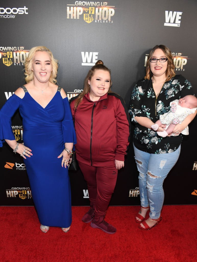 June Shannon, Alana Thompson, Lauryn 'Pumpkin' Shannon and Ella Grace Efird attend "Growing Up Hip Hop Atlanta" season 2 premiere party at Woodruff Arts Center on January 9, 2018 in Atlanta, Georgia. | Photo: Getty Images