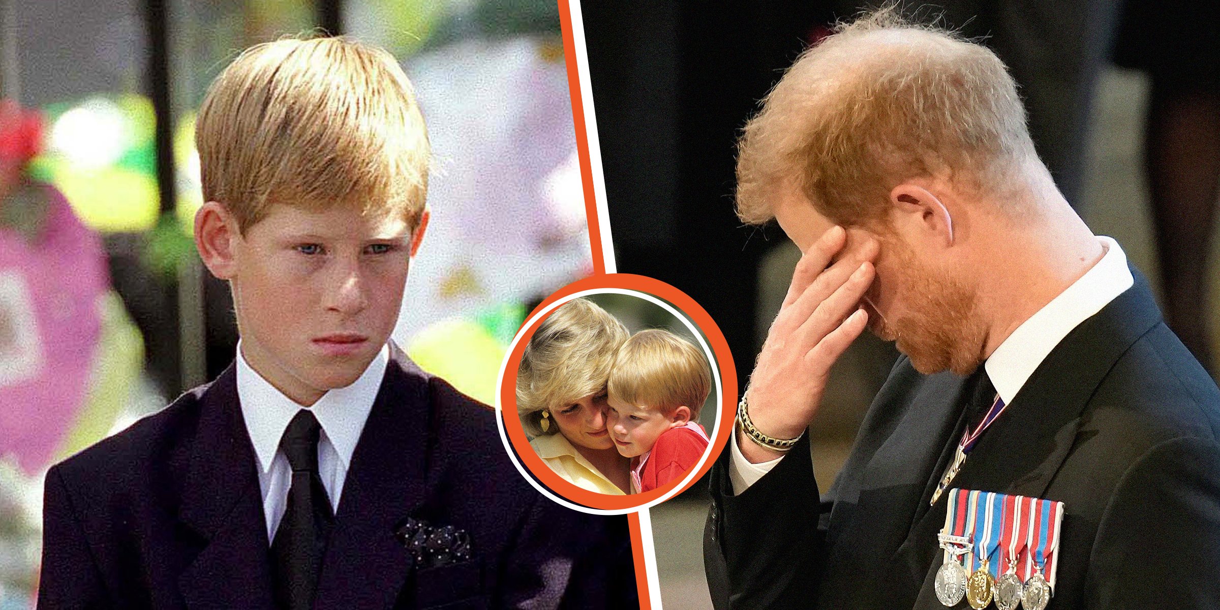 Le prince Harry et sa mère, la princesse de Galles, Diana Spencer | Source : Getty Images