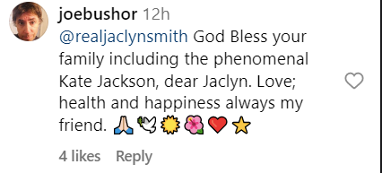 Comments about Kate Jackson | Source: Instagram.com/realjaclynsmith