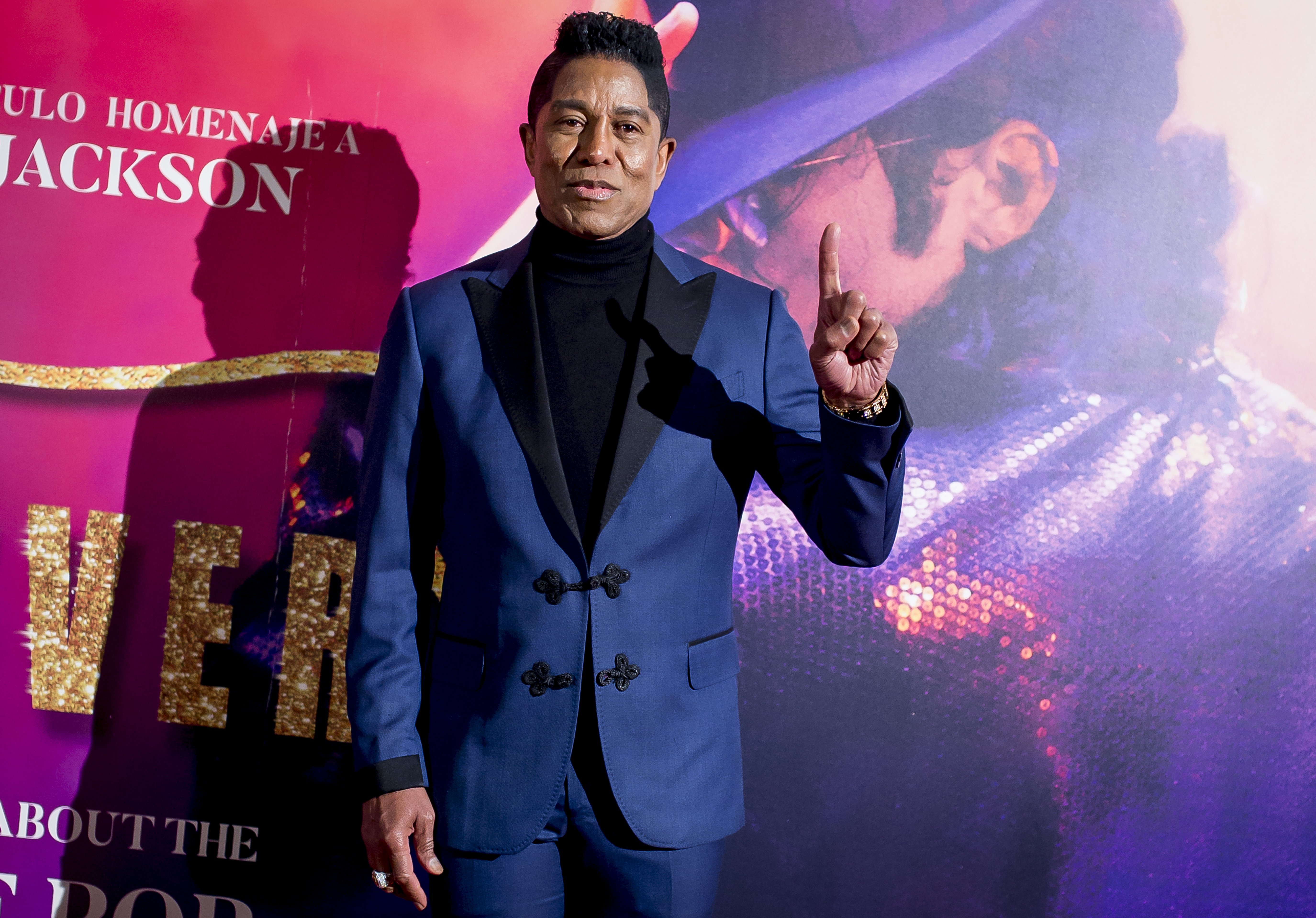 Jermaine Jackson attends the "Forever Jackson" Madrid Premiere on January 18, 2018, in Madrid, Spain. | Source: Getty Images.