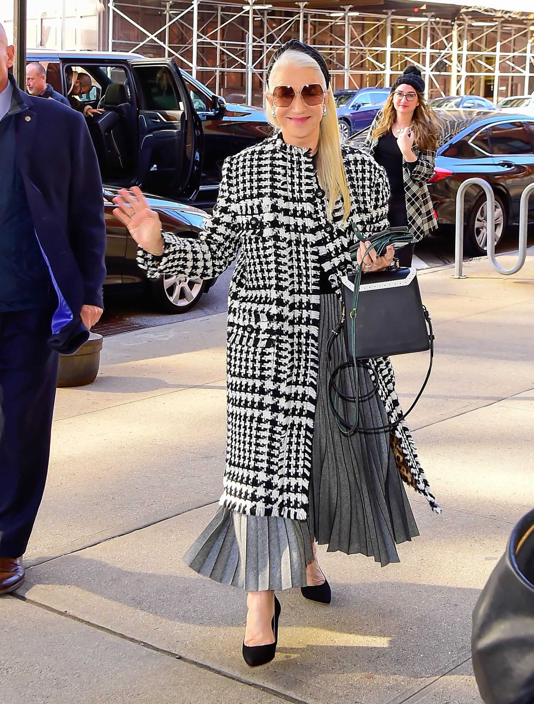 Helen Mirren seen on March 16, 2023, in New York. | Source: Getty Images