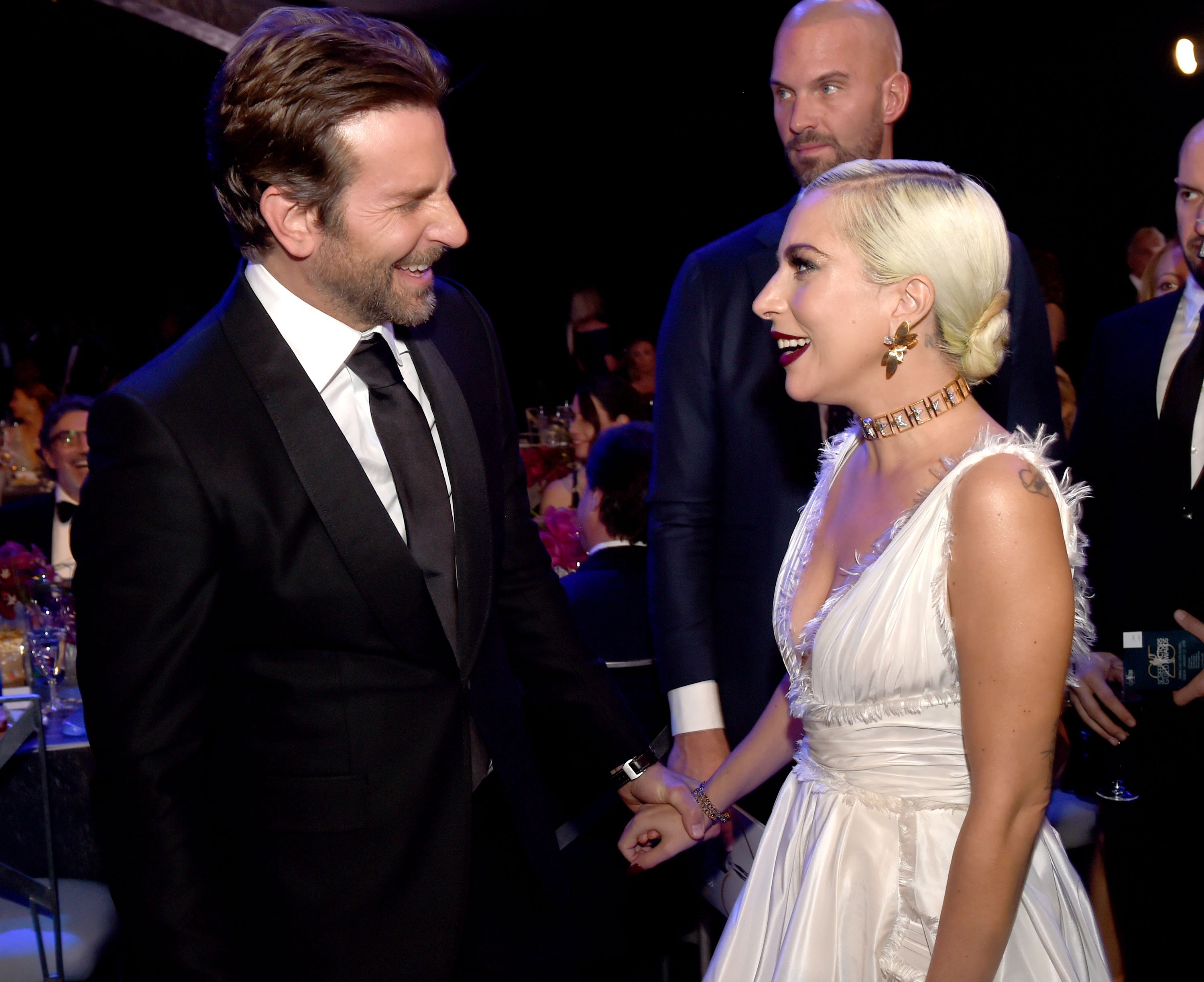 Lady Gaga and Bradley Cooper on January 27, 2019 in Los Angeles, California | Photo: Getty Images