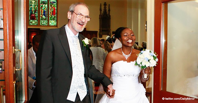 Un couple est tombé amoureux dès le premier regard et s'est fiancé après seulement trois semaines malgré leur différence d'âge de 32 ans