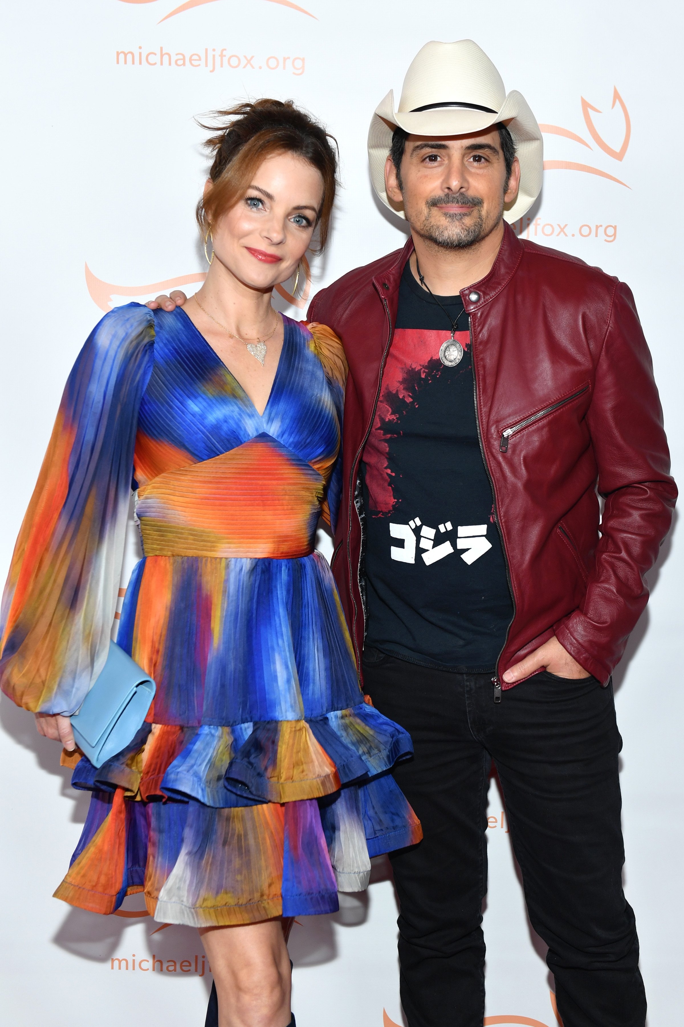 Kimberly Williams-Paisley and Brad Paisley attend the 2021 A Funny Thing Happened On The Way To Cure Parkinson's gala on October 23, 2021, in New York City. | Source: Getty Images