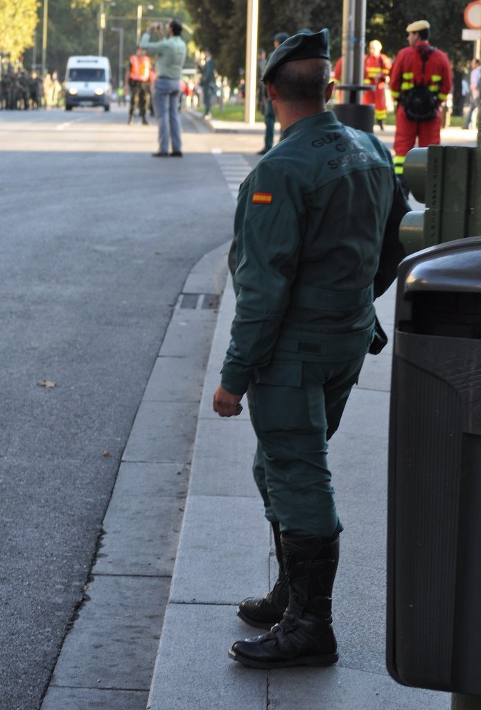 Guardia Civil en la calle | Foto: Flickr Guardia Civil en la calle | Foto: Flickr
