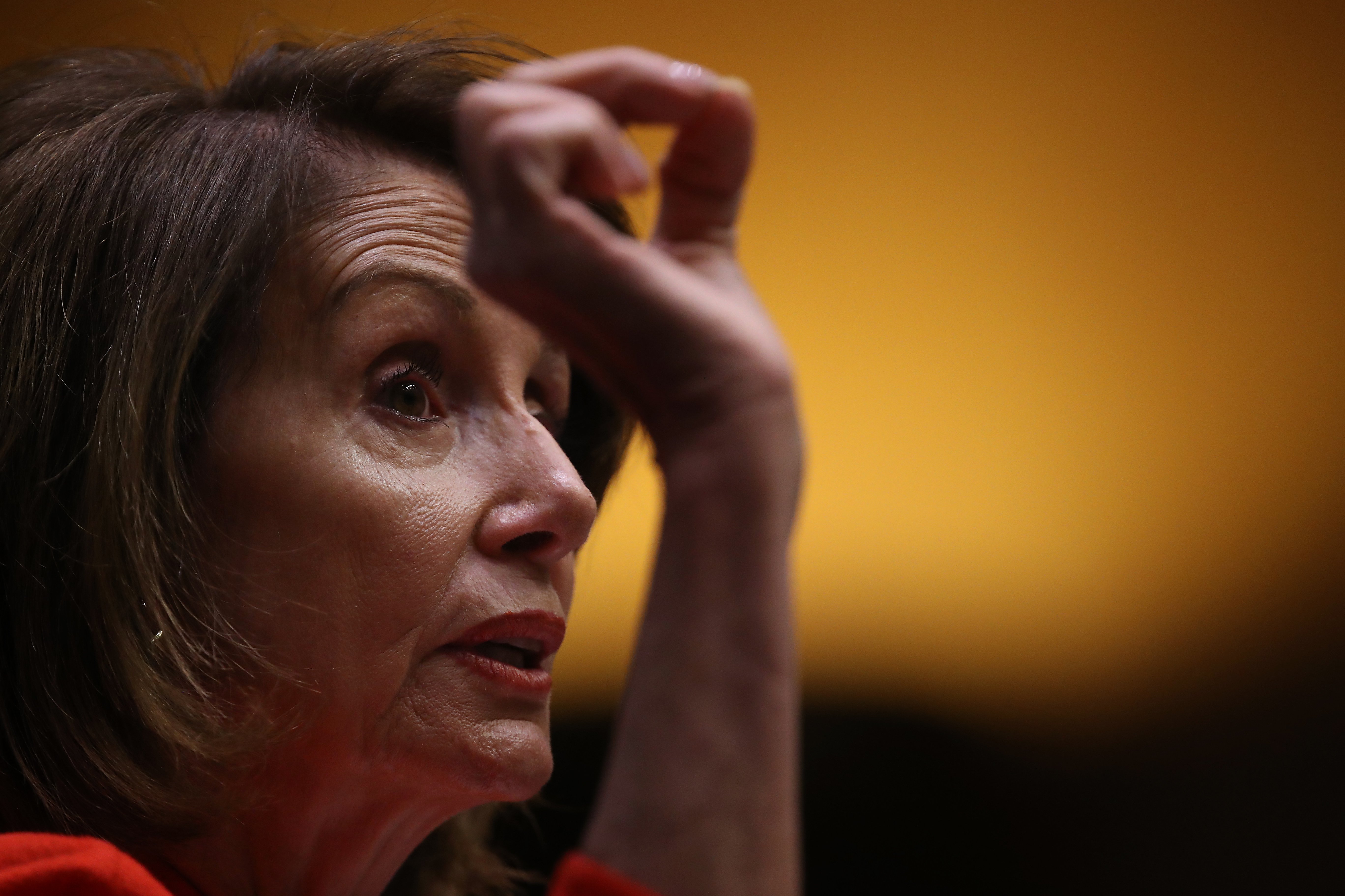 House of Representatives Nancy Pelosi speaking at Capitol Hill | Photo: Getty Images