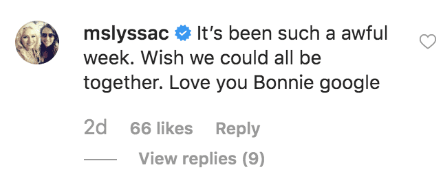 Lyssa Chapman comments on her sister, Bonnie's birthday tribute to Beth Chapman | Source: instrgam.com/bonniejoc