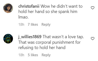 A comment left under the video of Princess Kate tapping Prince William's bottom at the 2023 BAFTAs | Source: instagram.com/voguemagazine/  