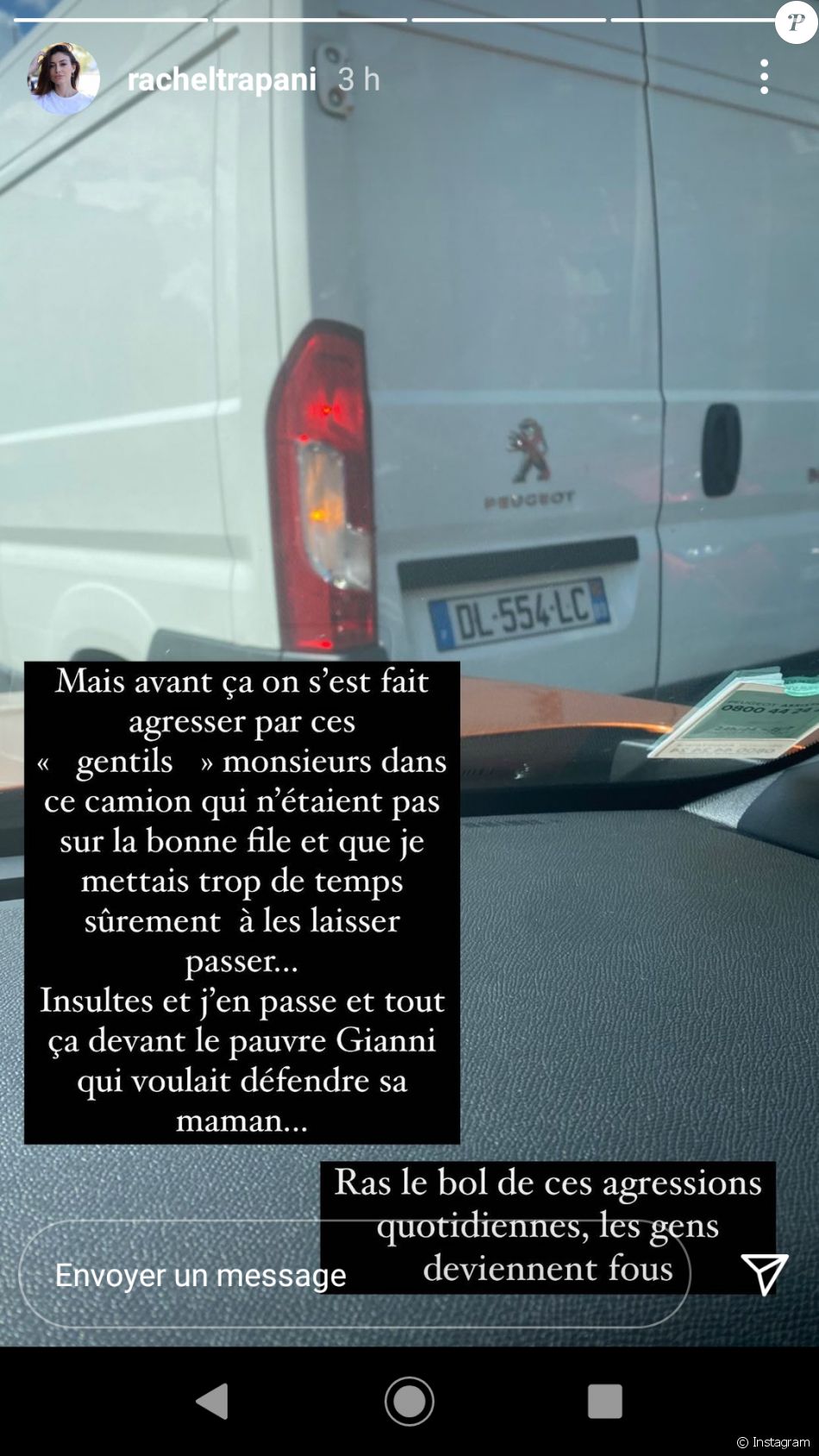 Capture d'écran. | Photo : Intstagram/rachel-legrain