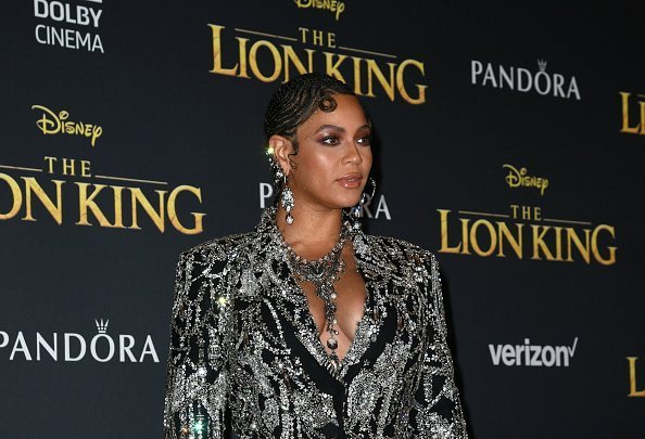 Beyoncé at the premiere of Disney's "The Lion King" at Dolby Theatre in Hollywood, California.| Photo: Getty Images. 