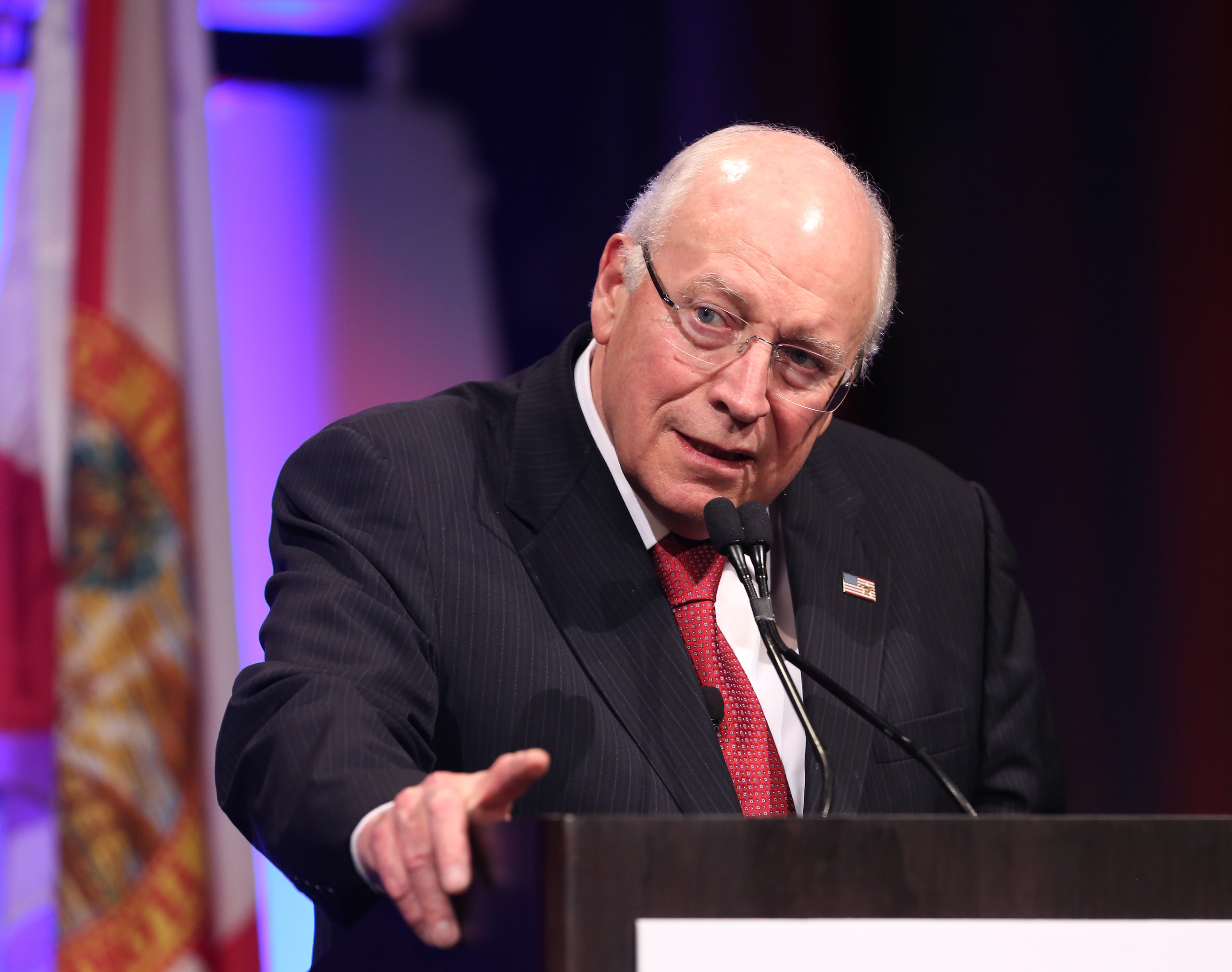 Dick Cheney speaks at the Sunshine Summit opening dinner at Disney's Contemporary Resort on November 12, 2015 in Orlando, Florida | Source: Getty Images