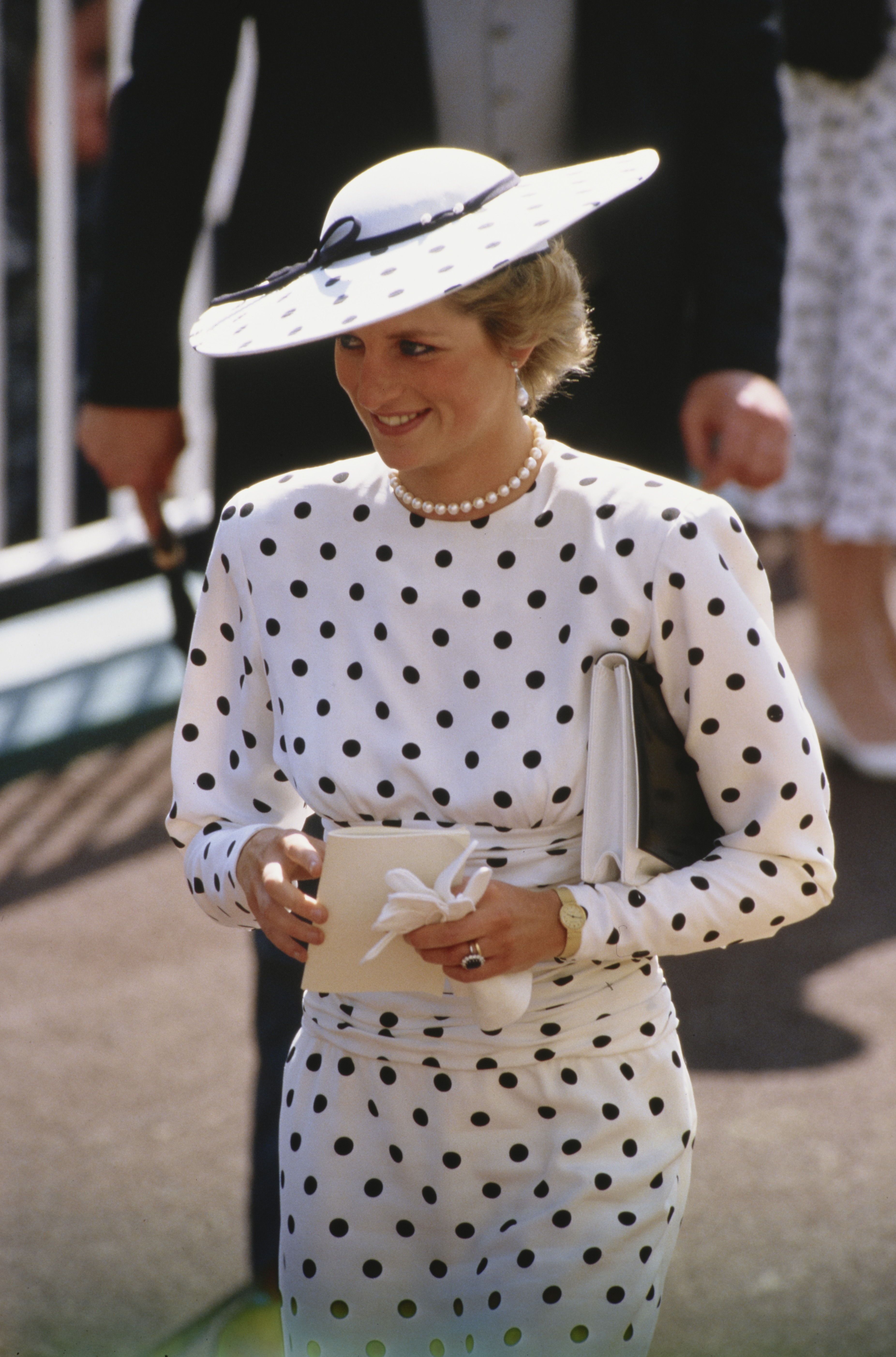 Princess Diana at the Ascot race in England in June 1988. | Source: Getty Images