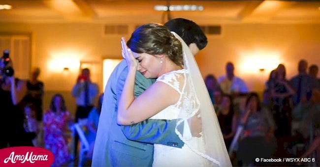 5 brothers bring bride to tears with emotional father-daughter dance in honor of their late dad