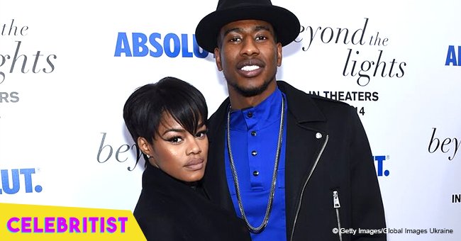 Teyana Taylor can't keep her eyes off her husband while he's performing on stage 