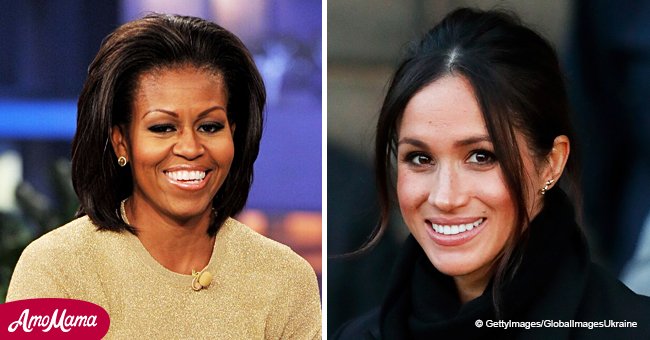 Michelle Obama gets a first-ever meeting with Meghan Markle during her visit to London 