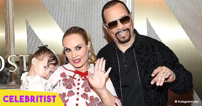 Ice-T and Coco's 2-year-old daughter shows off yoga skills in recent pic with cousin