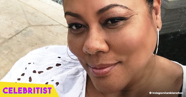 Lela Rochon, 54, flashed her décolletage in printed top in pic
