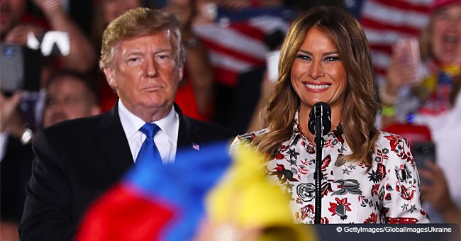 Melania Trump's floral dress under scrutiny as people call it the 'ugliest dress ever'