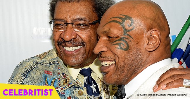 Mike Tyson finally speaks up after throwing water on Don King during Hall of Fame event