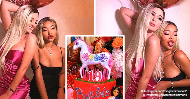 Kimora Lee Simmons' daughter Ming Lee celebrates 19th birthday with Barbie-themed party