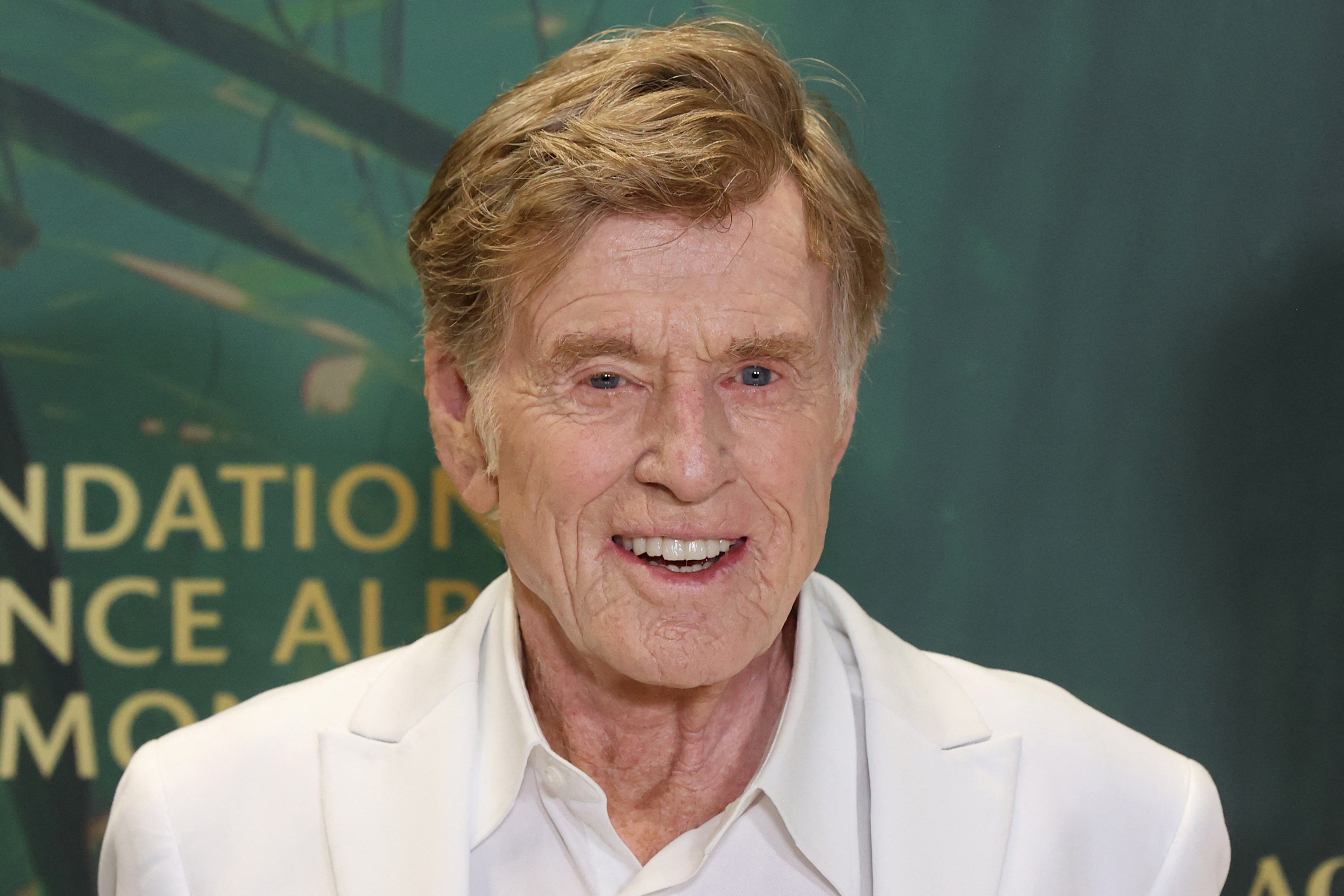 Robert Redford poses upon his arrival at the award ceremony of the Prince Albert II of Monaco Foundation in Monaco on October 29, 2021. | Source: Getty Images