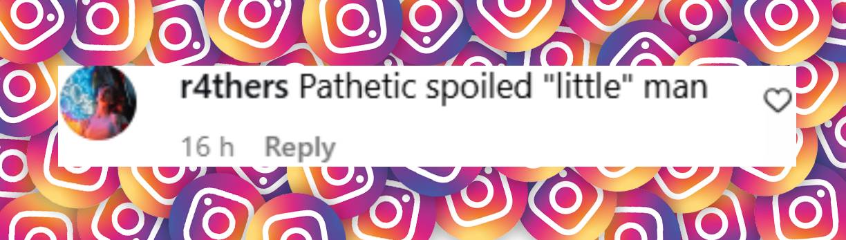 A netizen comment dated September 1, 2025 | Source: Instagram/pagesix