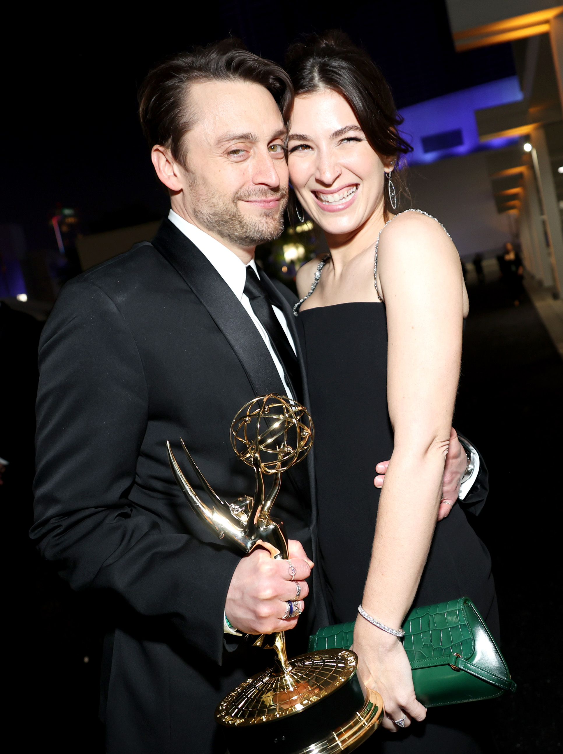 Kieran Culkin and Jazz Charton at the 75th Primetime Emmy Awards Governor's Gala at Los Angeles Convention Center | Source: Getty Images