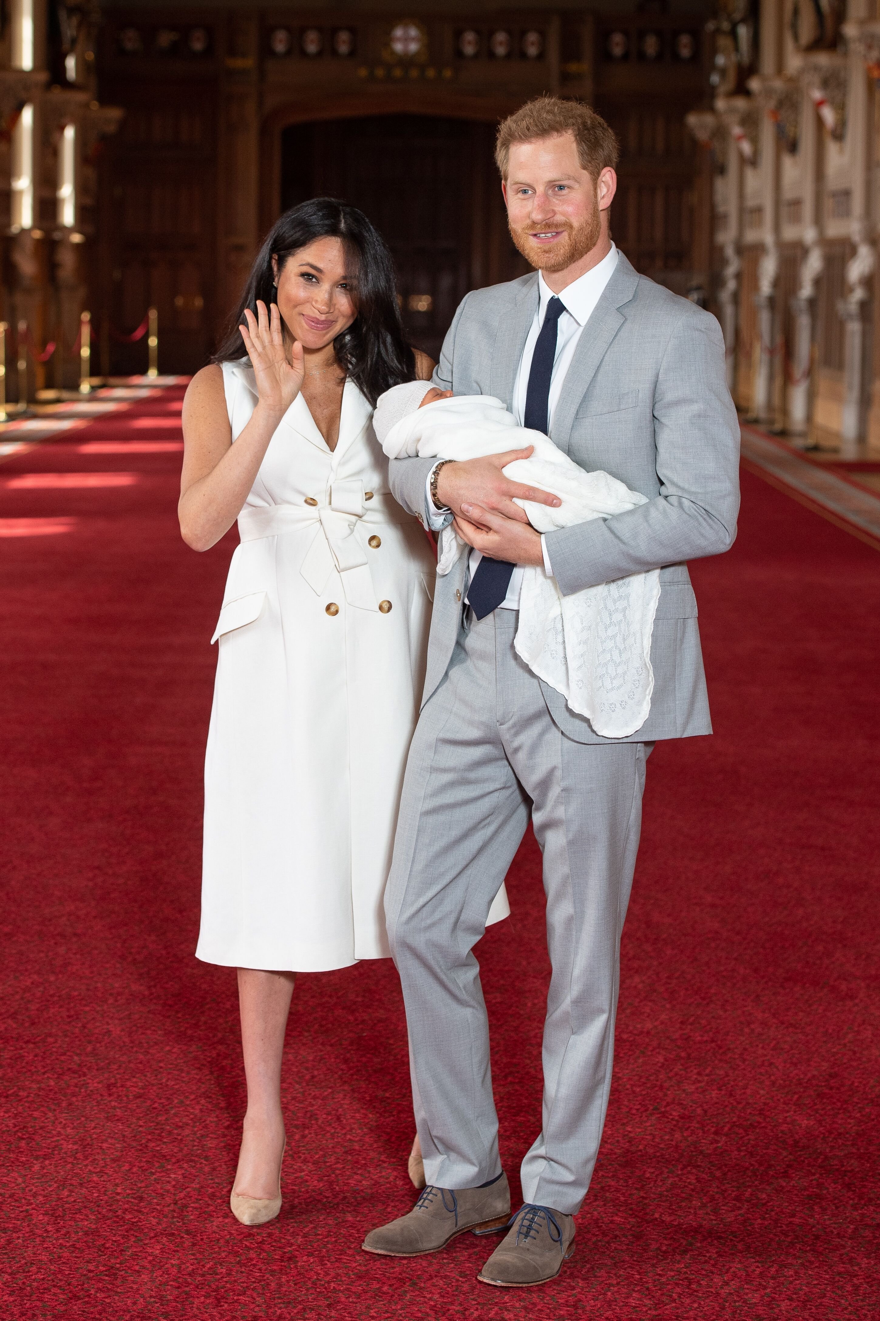 The Duke and Duchess of Sussex with Baby Archie | Source: Getty Images/GlobalImagesUkraine