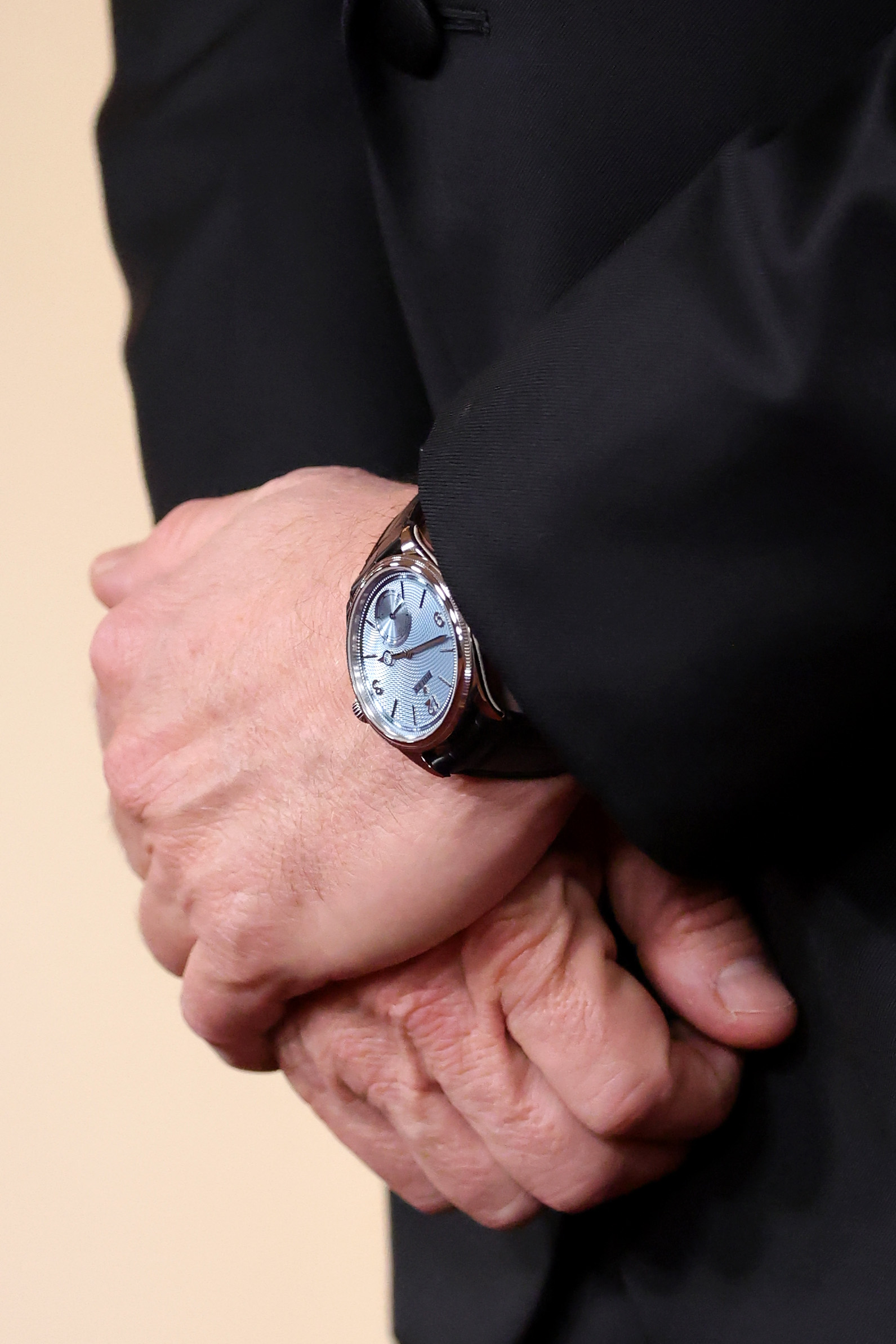 Leonardo DiCaprio's watch as he attends the 98th Oscars at Dolby Theatre on March 15, 2026 in Hollywood, California | Source: Getty Images