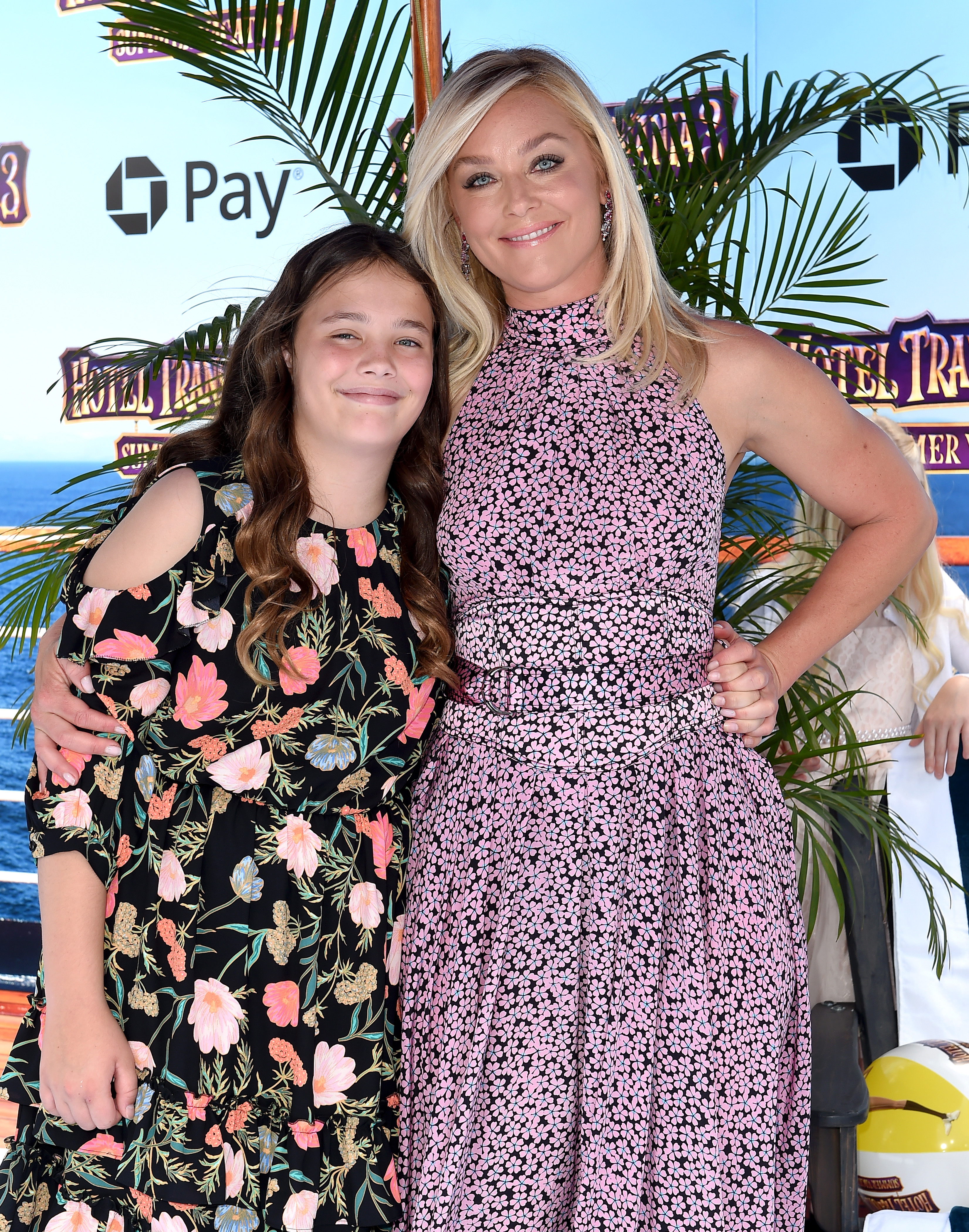 Actress Elisabeth Rohm and daughter Easton August Anthony Wooster attend Columbia Pictures and Sony Pictures Animation's World Premiere of 'Hotel Transylvania 3: Summer Vacation' at Regency Village Theatre on June 30, 2018 in Westwood, California. | Source: Getty Images