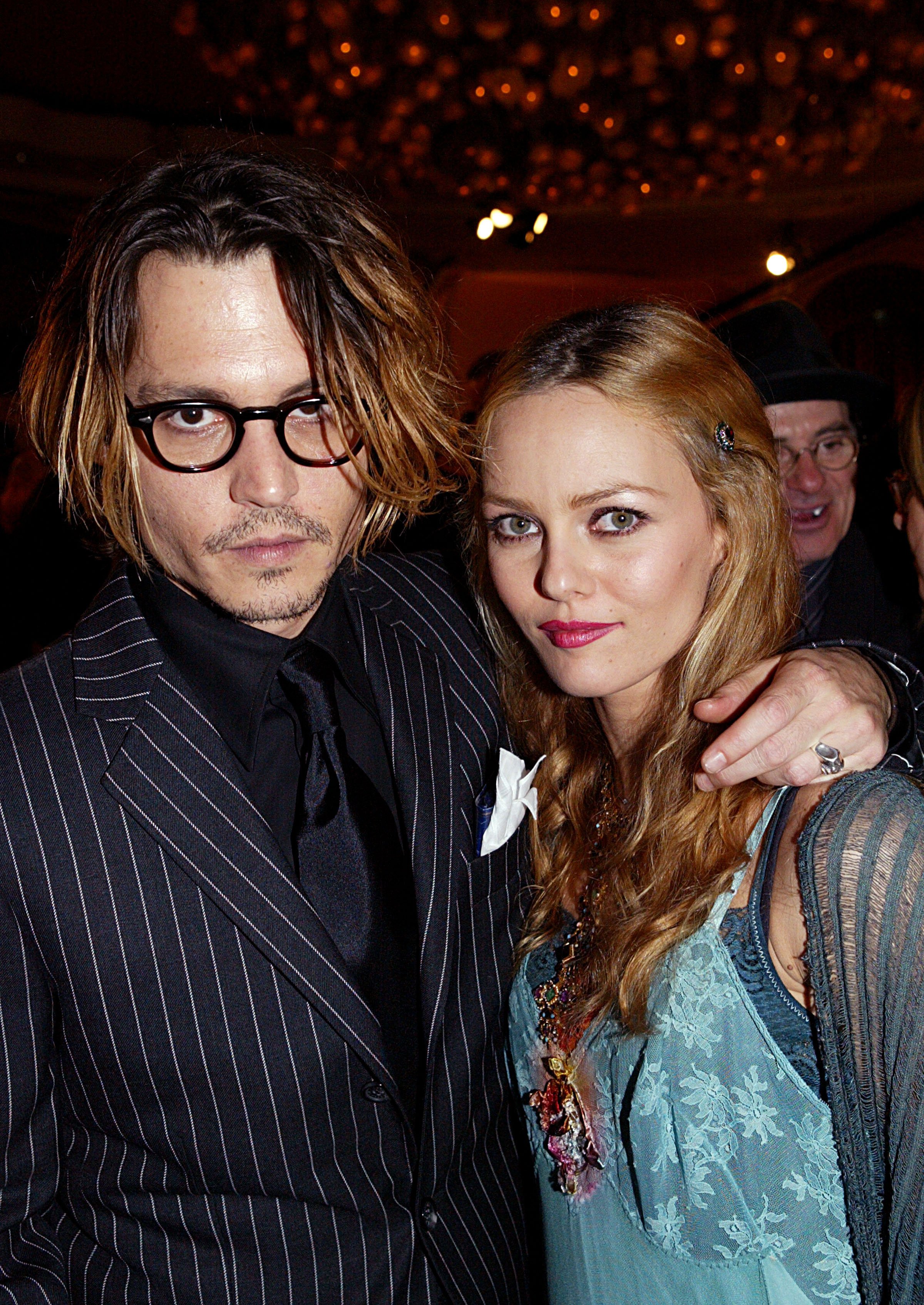 Johnny Depp and Vanessa Paradis at the 9th Annual Critics Choice Awards | Source: Getty Images