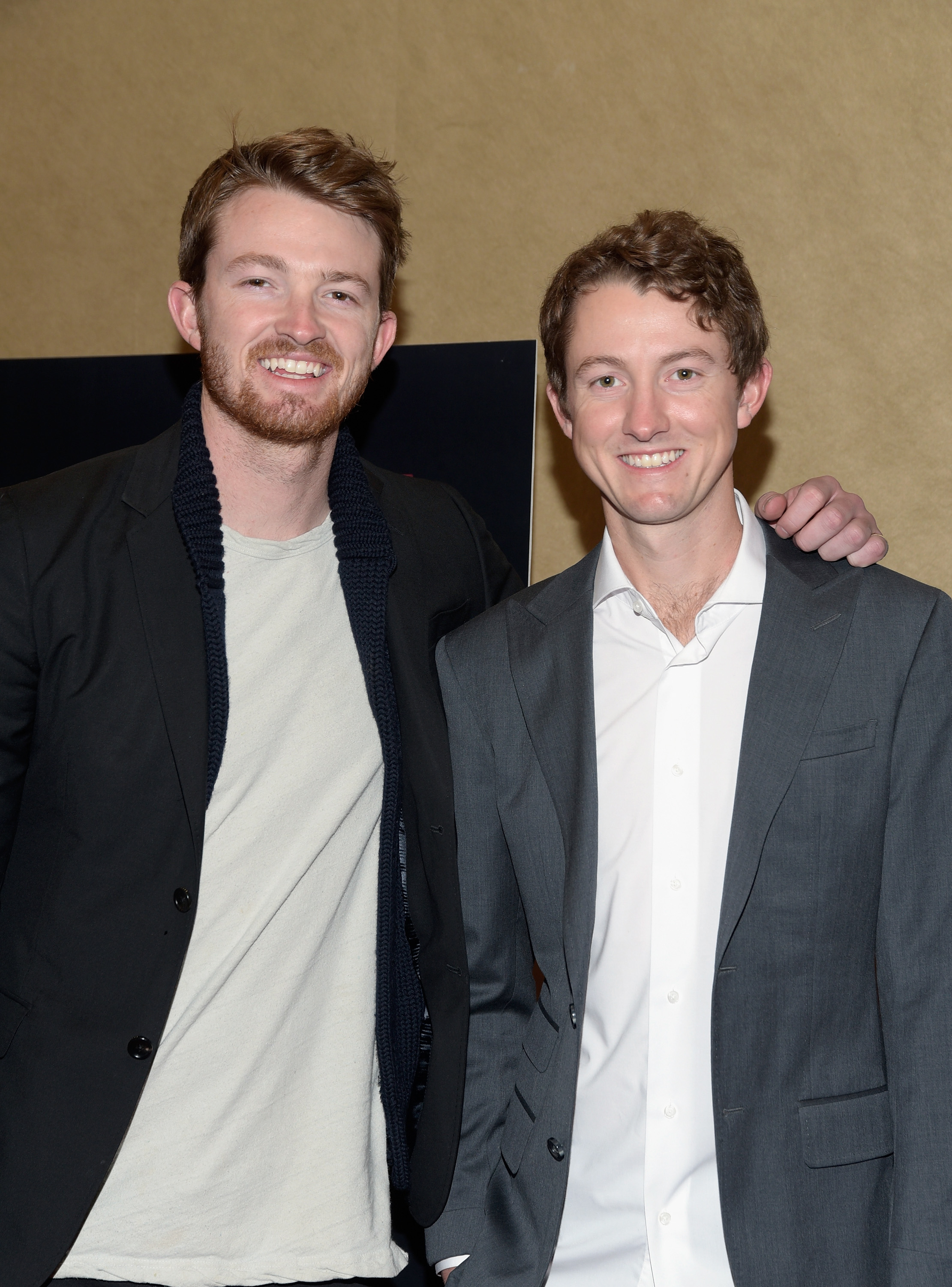 Trevor and Ty Gretzky at the Los Angeles premiere of "In Search of Greatness" on November 1, 2018, in Century City, California | Source: Getty Images