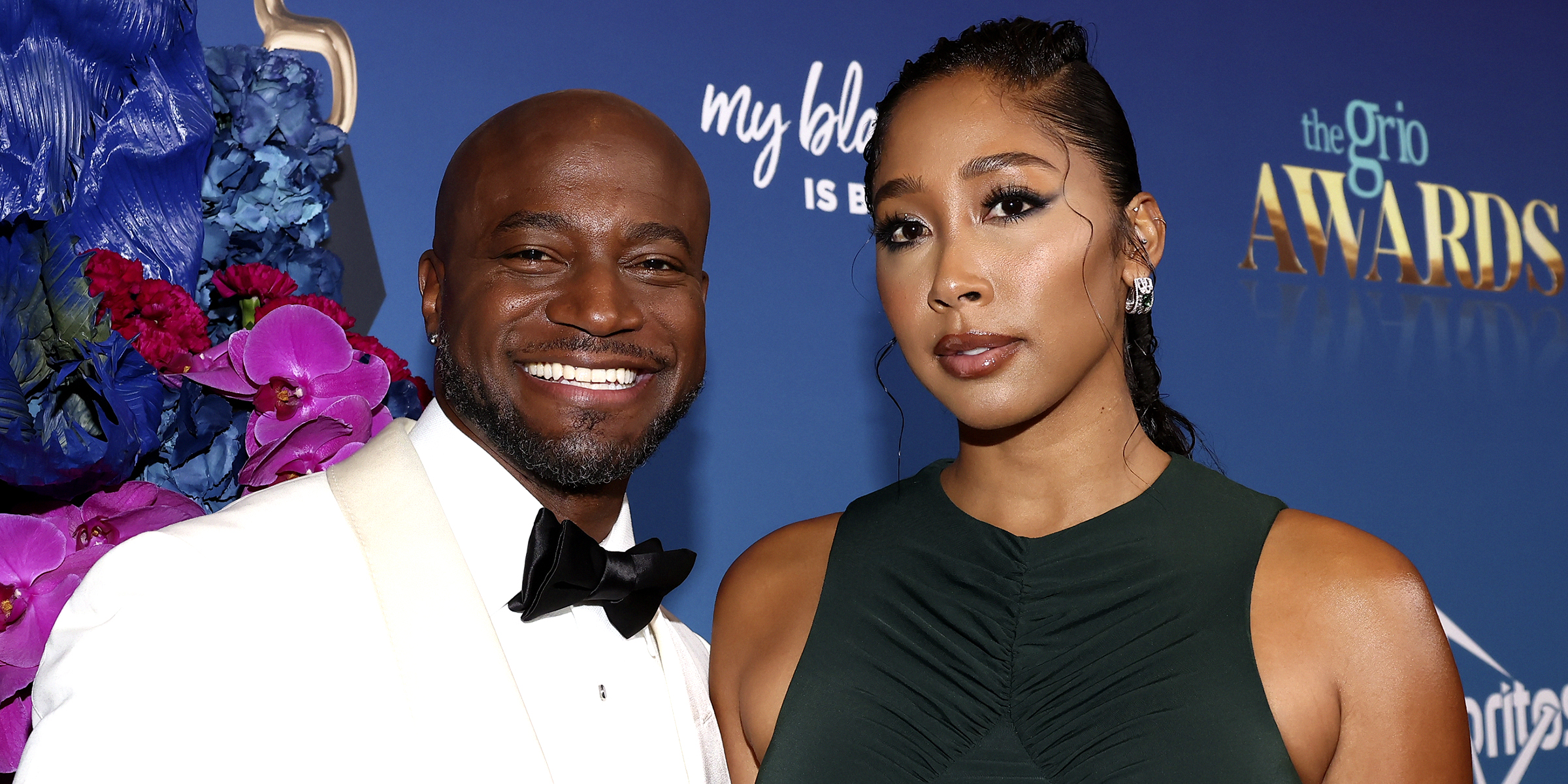 Taye Diggs and Apryl Jones | Source: Getty Images