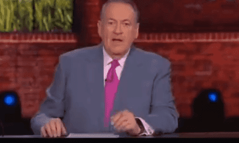 Mike Huckabee announcing about the "Hee Haw" reunion sketch to his audience on the "Huckabee Show." | Source: Facebook/Hee Haw Roadhouse