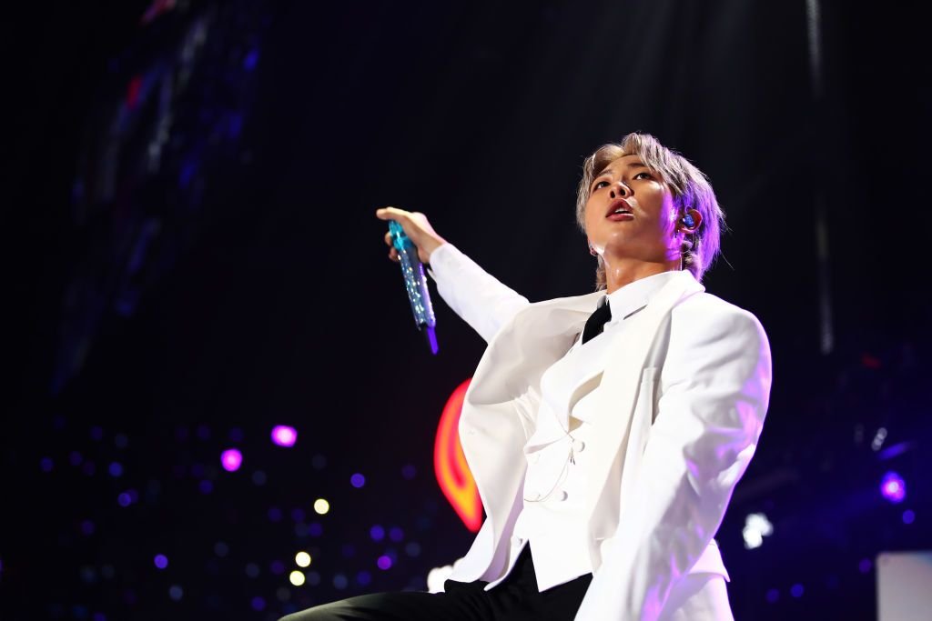 RM of BTS performs onstage during 102.7 KIIS FM's Jingle Ball at the Forum on December 6, 2019, in Los Angeles, California | Photo: Rich Fury/Getty Images