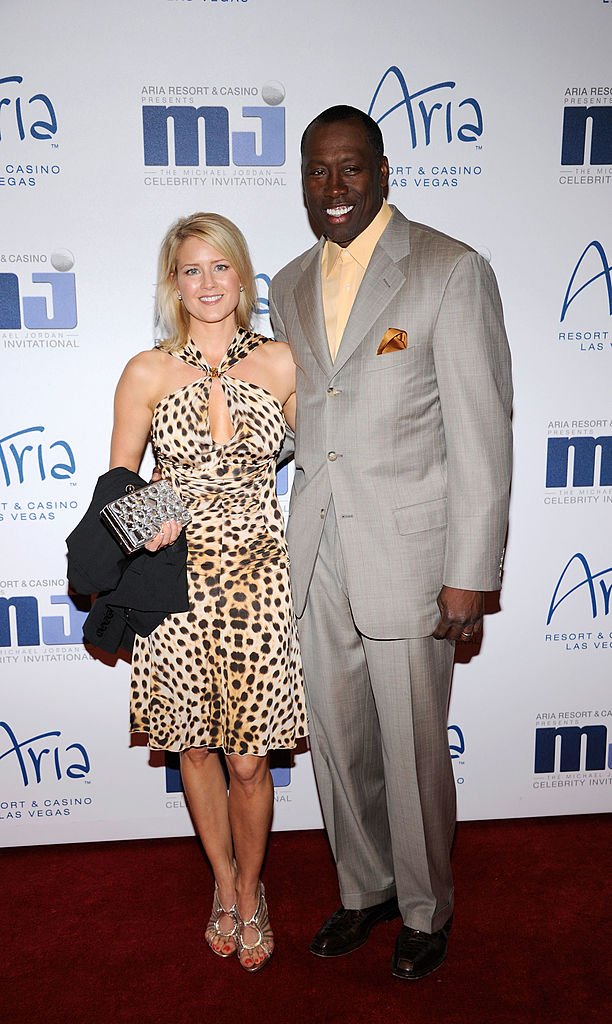Olympic gold medalist Al Joyner and Alisha Biehn at the Aria Resort & Casino at CityCenter March 30, 2011 in Las Vegas, Nevada. | Source: Getty Images
