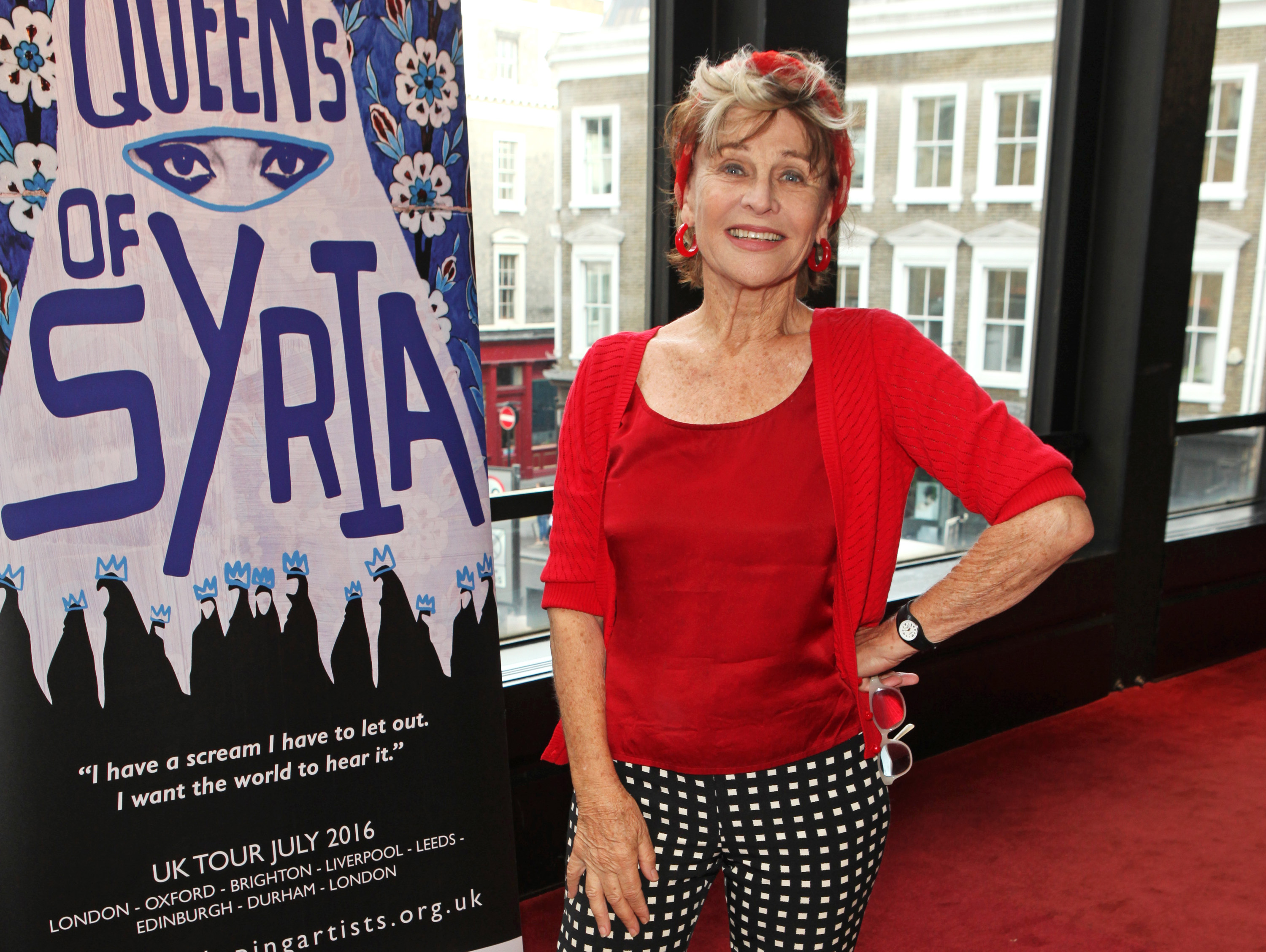 The actress attends the West End Gala performance of "Queens Of Syria" on July 24, 2016 | Source: Getty Images