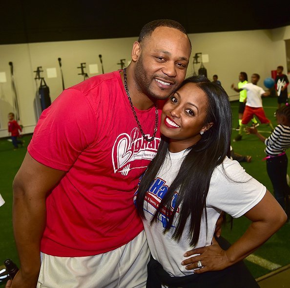 Ed Hartwell and Keshia Knight Pulliam attend Big Hart Sports and Fitness Academy Grand Opening | Photo: Getty Images