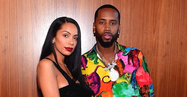 Safaree's Wife Erica Mena & Their Baby Girl Stroll in Matching Pink Outfits in a Cute New Photo