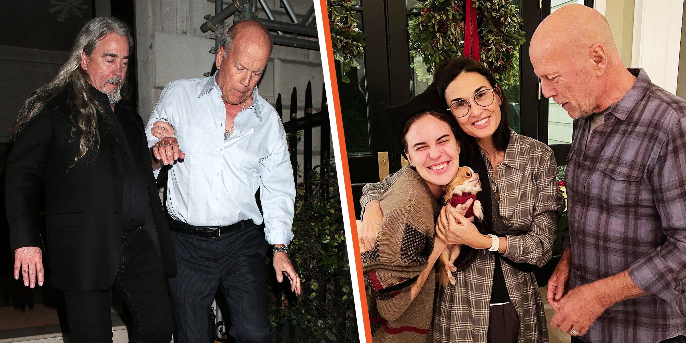 Bruce Willis | Tallulah Wills, Demi Moore and Bruce Willis | Source: Instagram.com/buuski | Getty Images