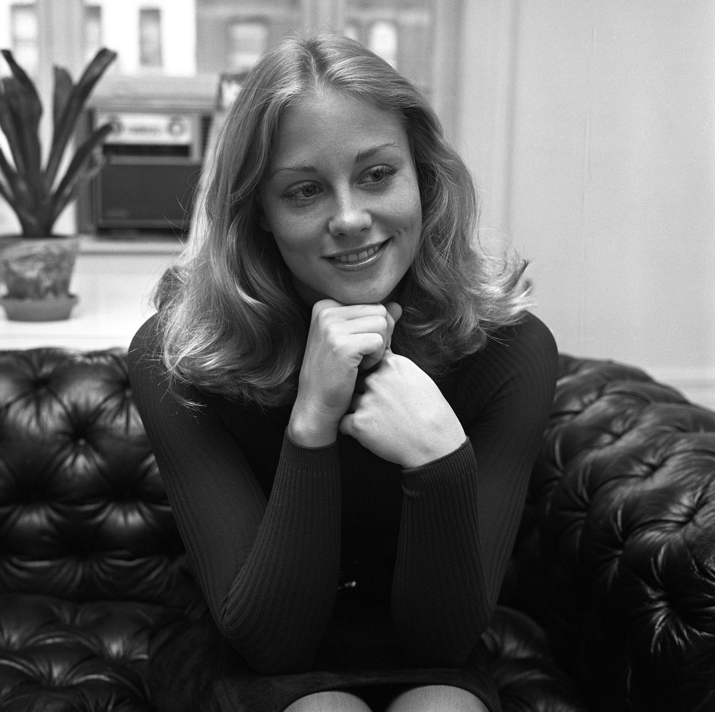 Undated picture of the actress being interviewed at her home in New York | Source: Getty Images