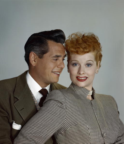 Photo of Actress Lucille Ball and her husband actor Desi Arnaz | Photo: Getty Images
