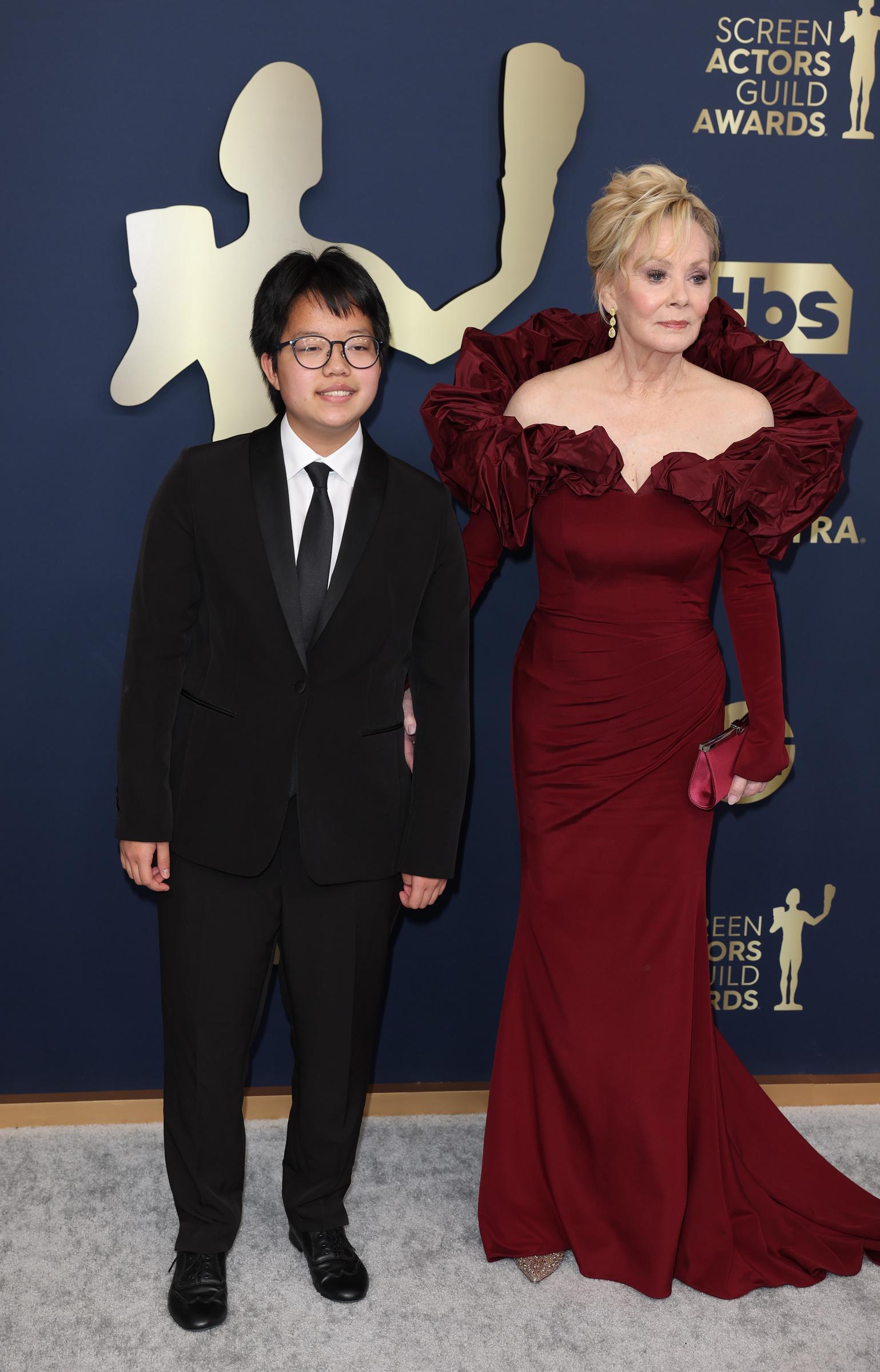 Forrest Gilliland and Jean Smart at the 28th Screen Actors Guild Awards on February 27, 2022 | Source: Getty Images