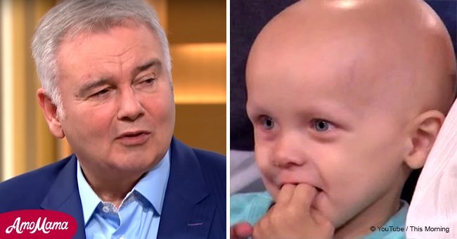 Host made 'offensive' remark when 22-month-old with incurable cancer visited TV show 